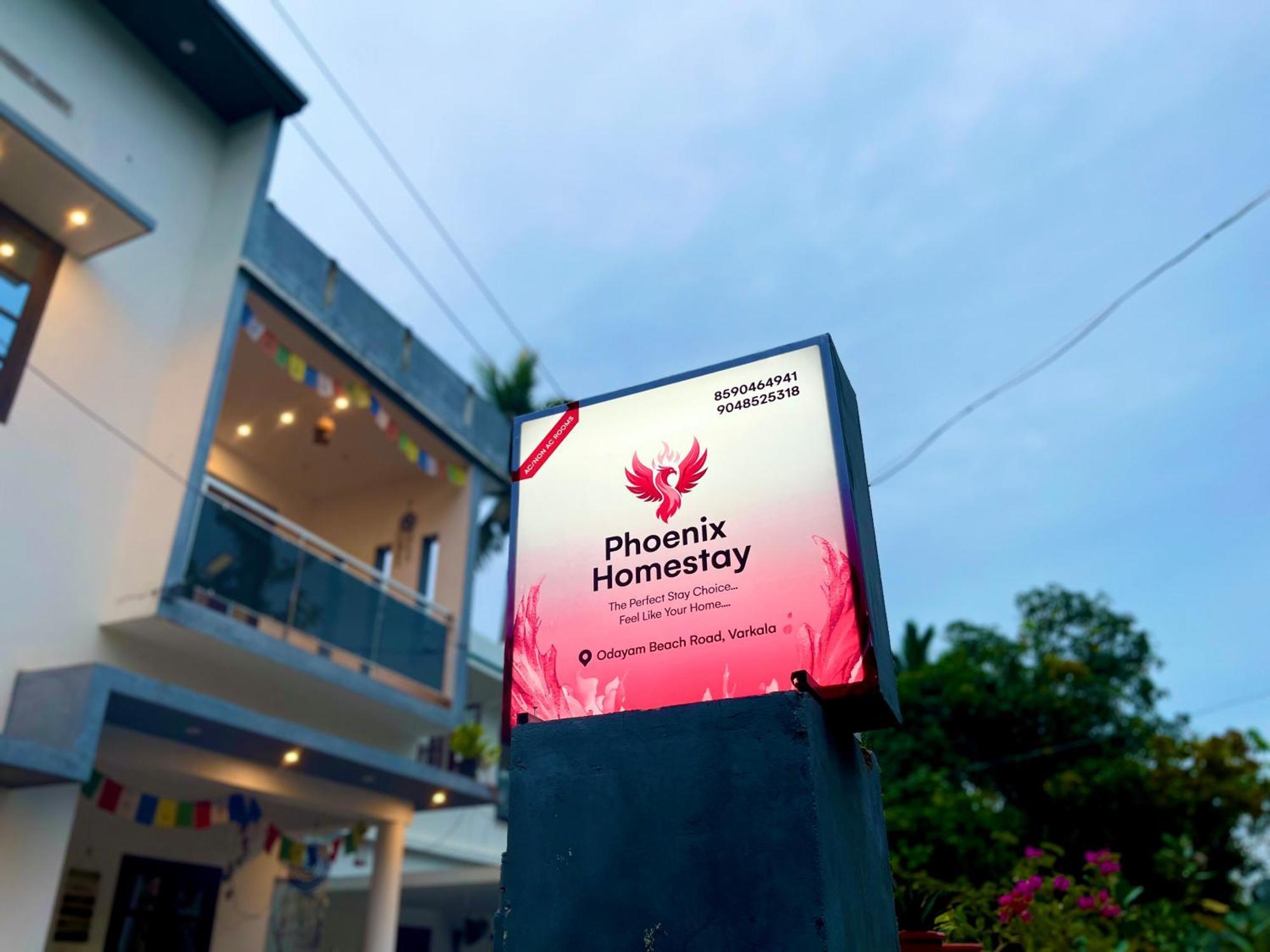 Phoenix Homestay Varkala Bagian luar foto